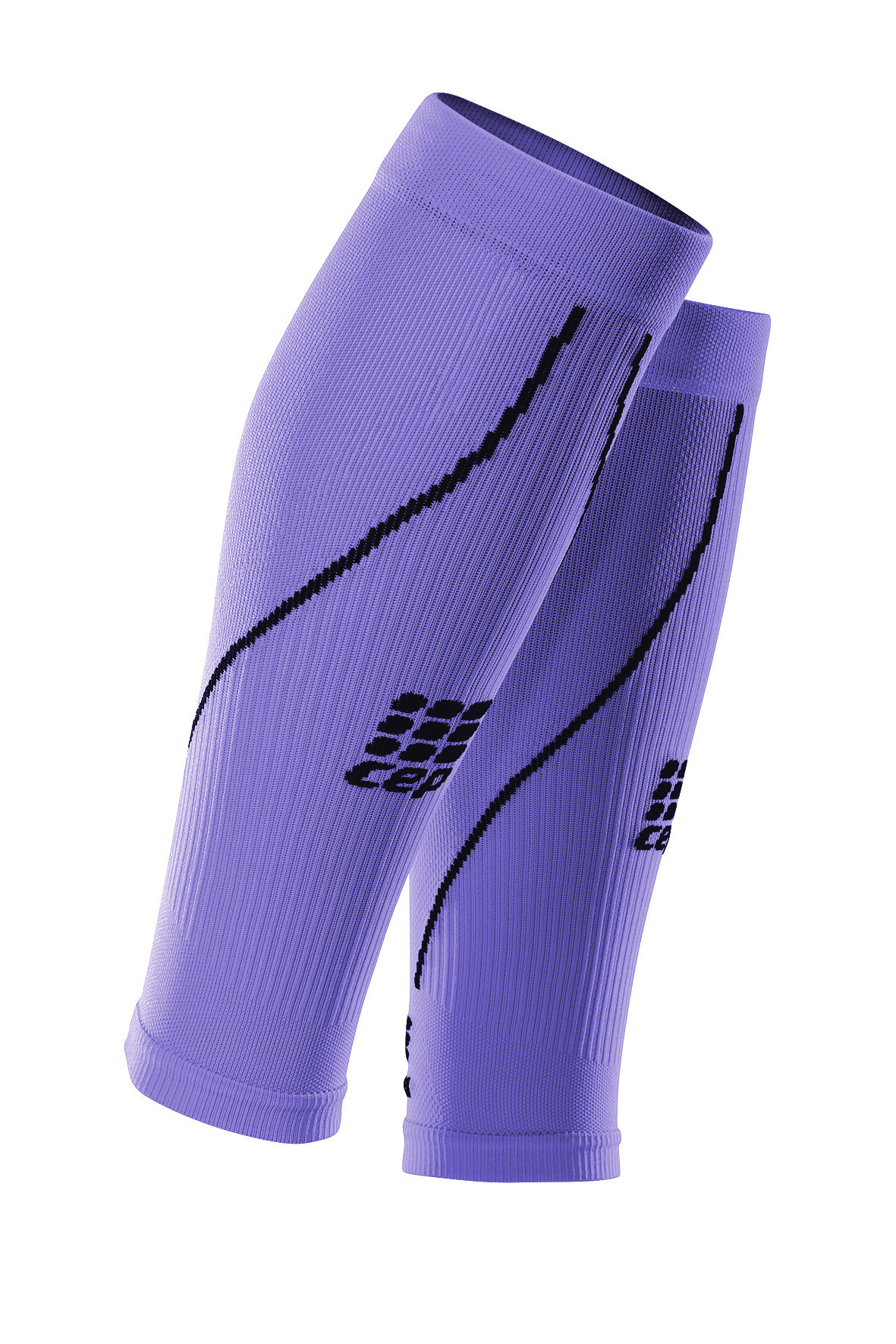 Womens Calf Compression Sleeves - CEP Running 2.0 (Hawaii Blue/Pink) II 